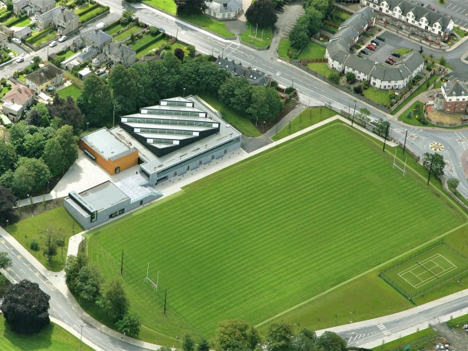 Aerial view of MIC Limerick sports facilities