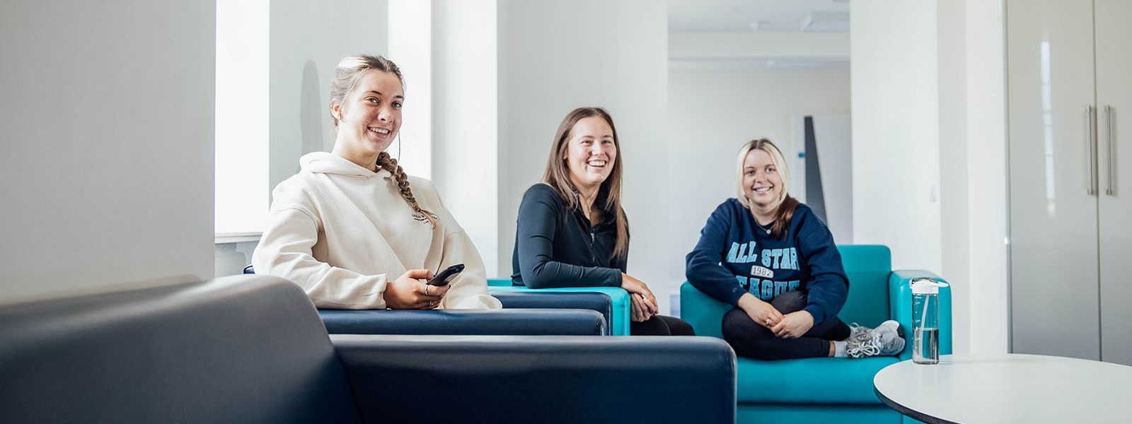 3 female students in accommodation in Thurles