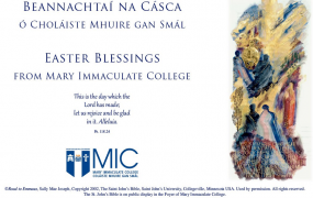 MIC's Easter Blessing card