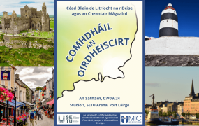 Comhdháil chun 100 Bliain de Litríocht an Oirdheiscirt a Cheiliúradh i Meán Fómhair