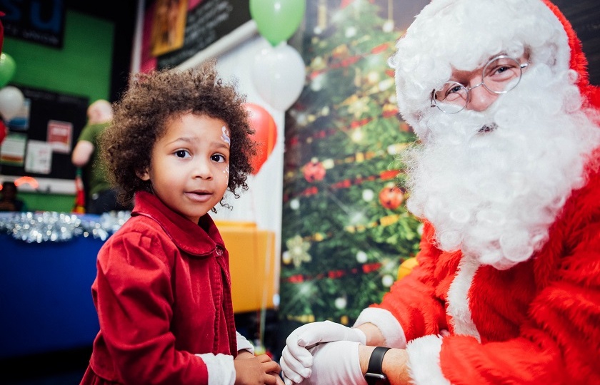 Santa comes to MIC