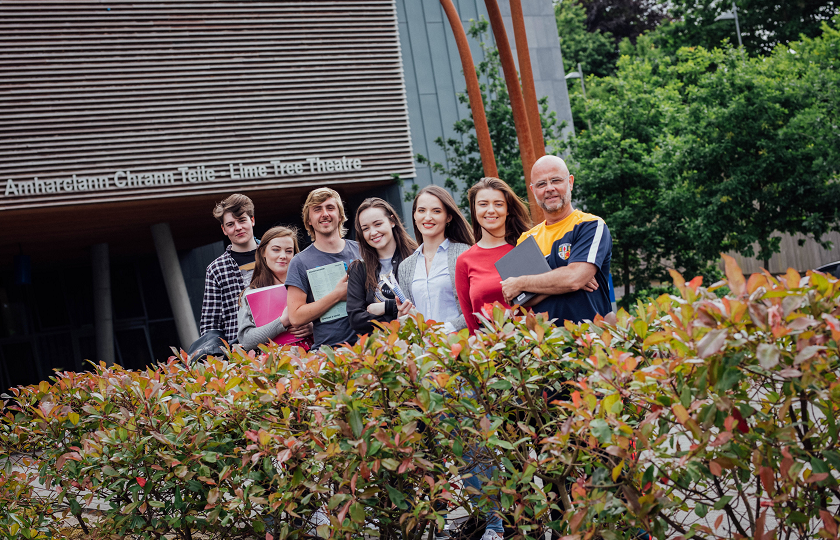 Students of Mary Immaculate College pictured on campus at MIC Limerick