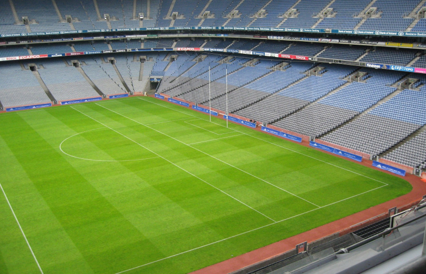 Empty Croke Park Stadium