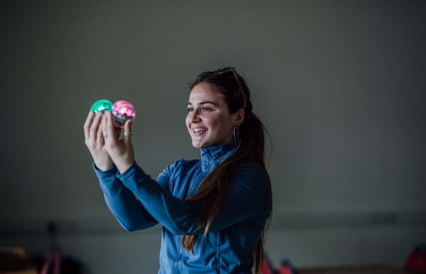 Student at the Tech Week 2022 workshop