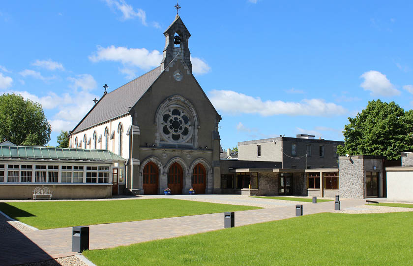 MIC College chapel and quad