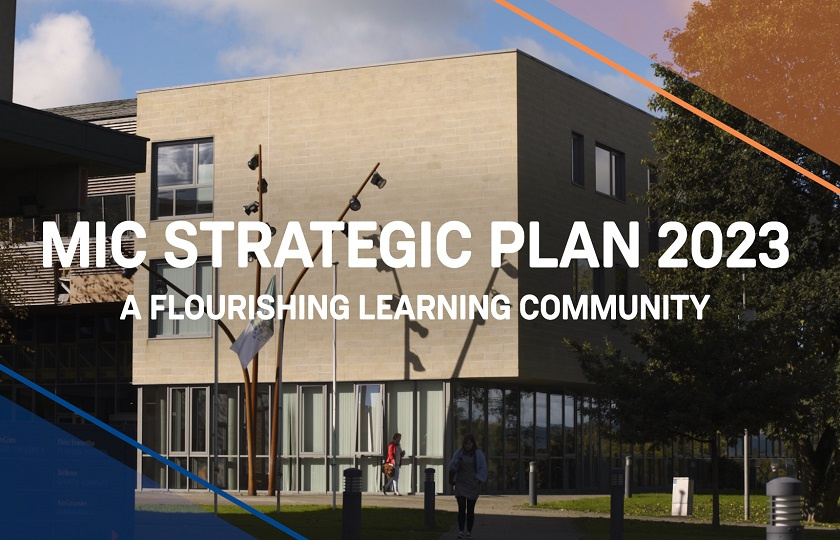 Video thumbnail graphic for MIC strategic plan 2024