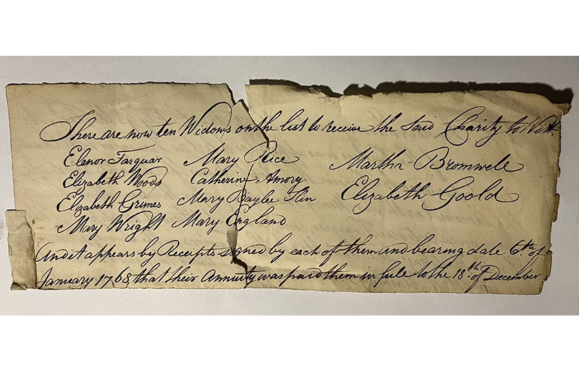 Mrs Alice Craven papers exhibition