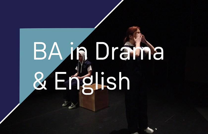 Thumbnail for BA in Drama & English programme