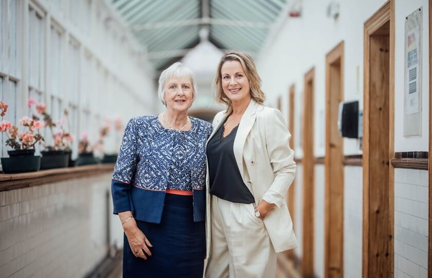 MIC Alumni Reunion 2024 Limerick mother and daughter, Marie Rigney (Class of 1974) and Orla Murray (Class of 2004)