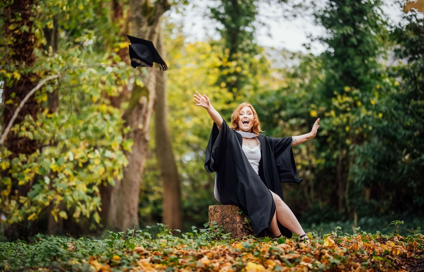 BA graduate & College Gold Medal winner, Aisling Knox