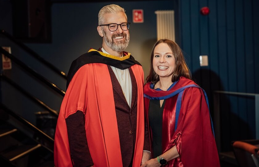 Dr John Morrissey (Department of Geography) and Dr Ailbhe McDaid