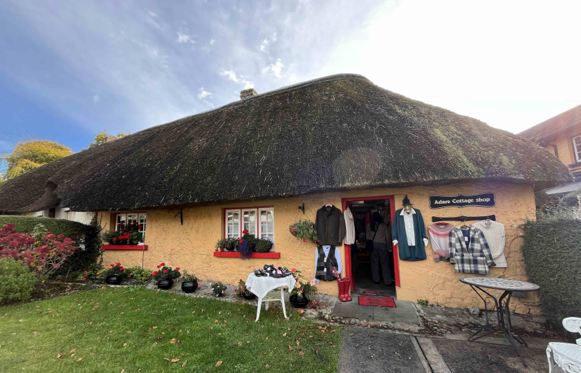 A thatched cottage in Adare