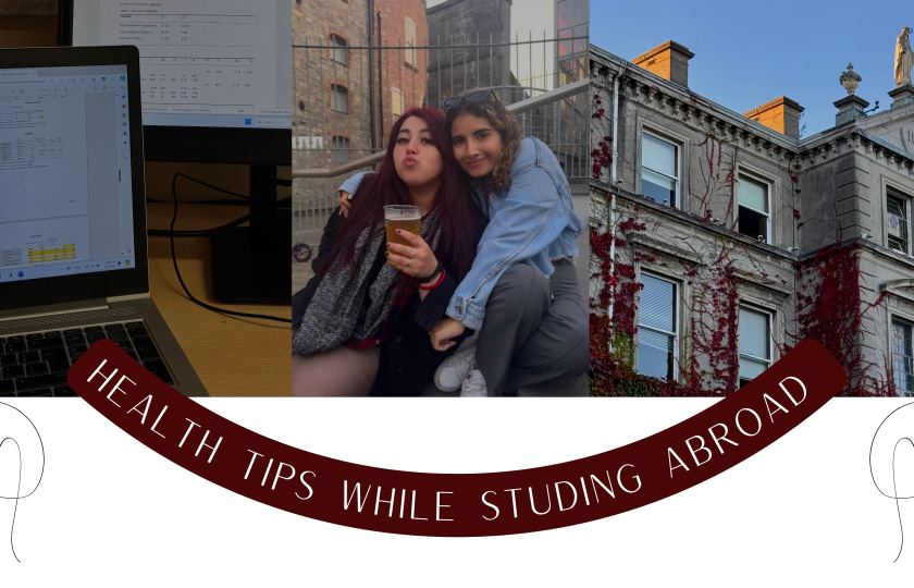 5 tips on how to maintain your mental and physical health while studying abroad!