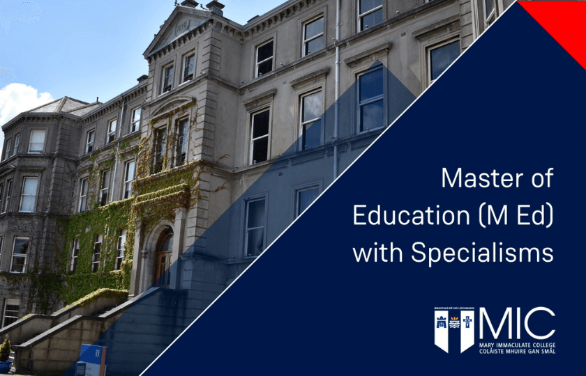 WATCH: Dr O’Brien outlines the main features of the M Ed with Specialisms