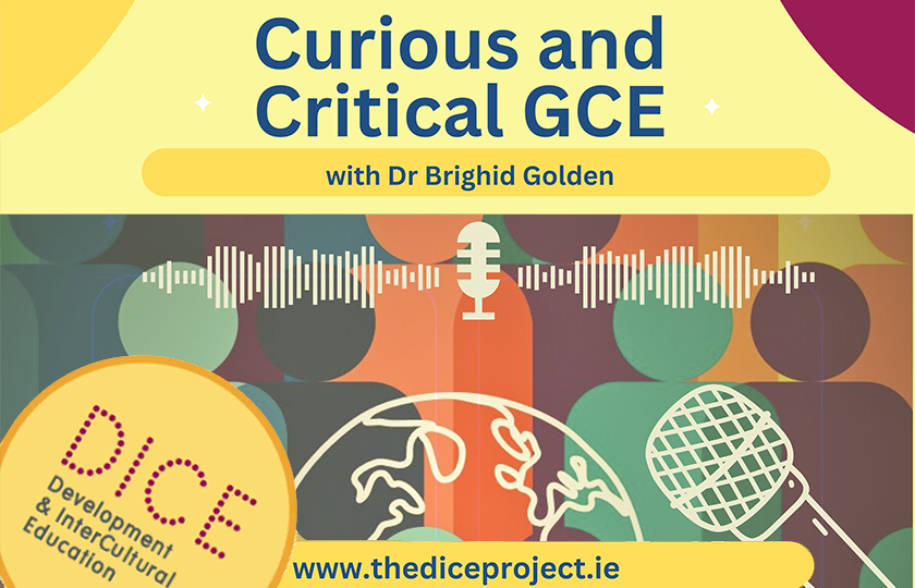 Graphic for Curious and Critical GCE podcast