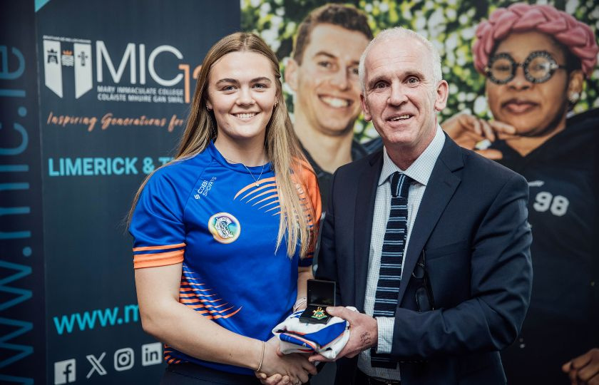 MIC Honours its “incredible” Purcell Cup Camogie Champions | Mary ...