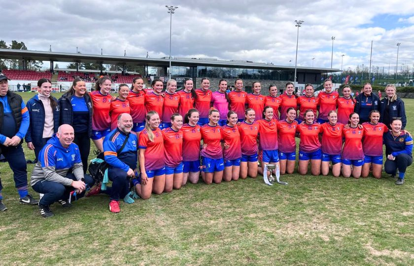 The MIC Ladies’ Footballers bring Giles Cup back to the College