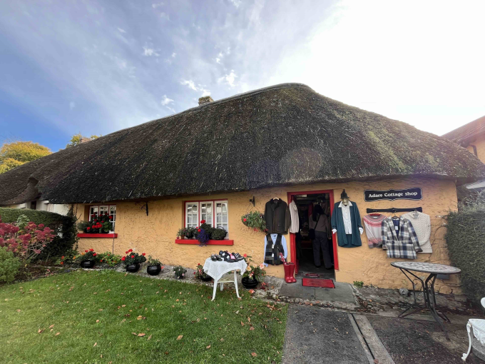 A thatched cottage in Adare